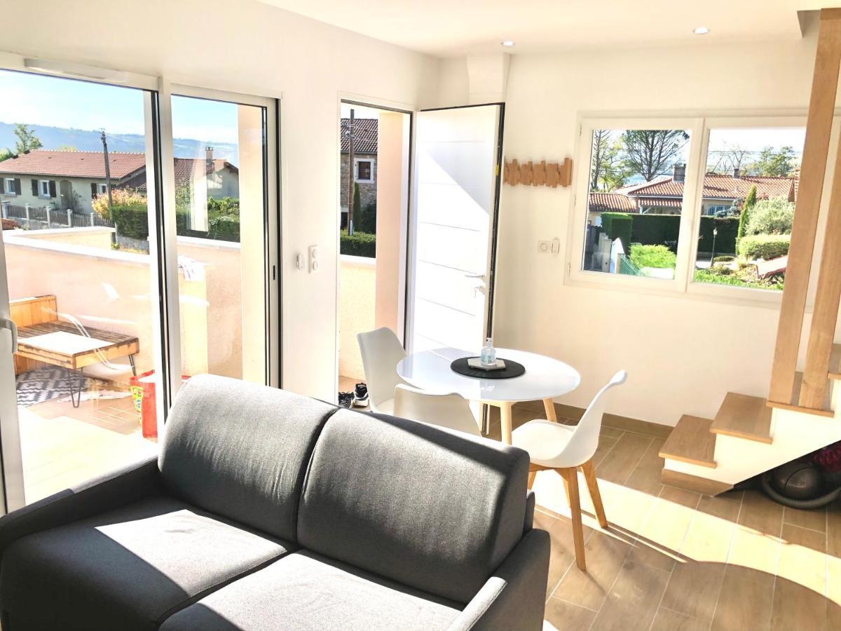 La Parenthese Balneo T2 Cosy De 40M² Avec Terrasse Apartment Ternay  ภายนอก รูปภาพ